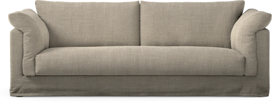 Cherrie Klädsel - Klädsel till 3-sits soffa, hel dyna - Beige