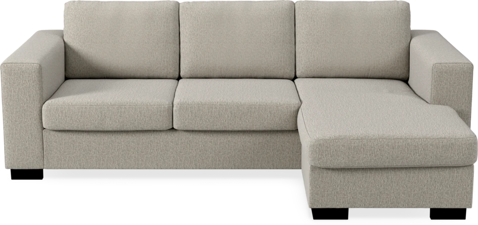 Nevada - 3-sits soffa med flyttbar schäslong - Beige
