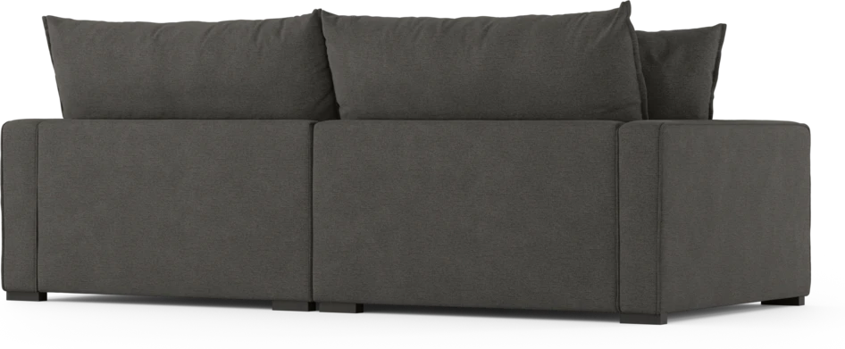 Rossi - 3-sits soffa - Brun
