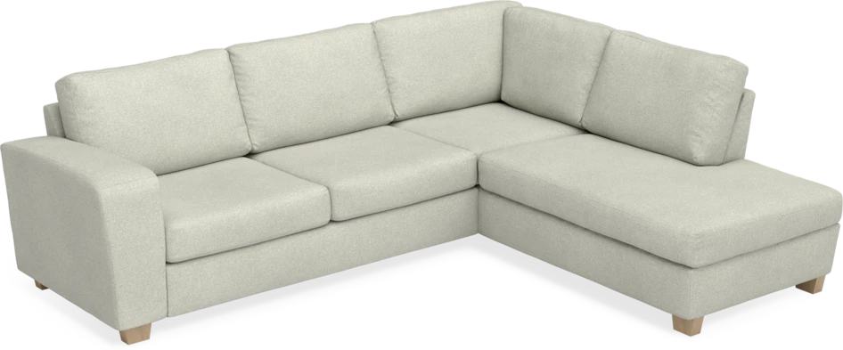 Friday - 2,5-sits soffa med divan höger - Beige