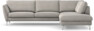 Madison Lux - 3-sits soffa med divan höger - Grå