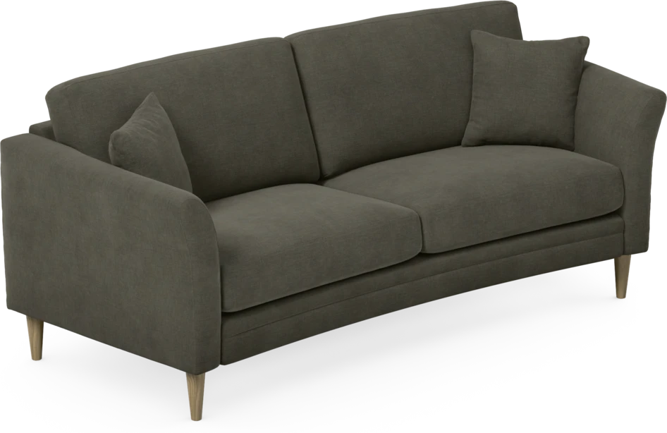 Eden - 2,5-sits soffa svängd - Grå