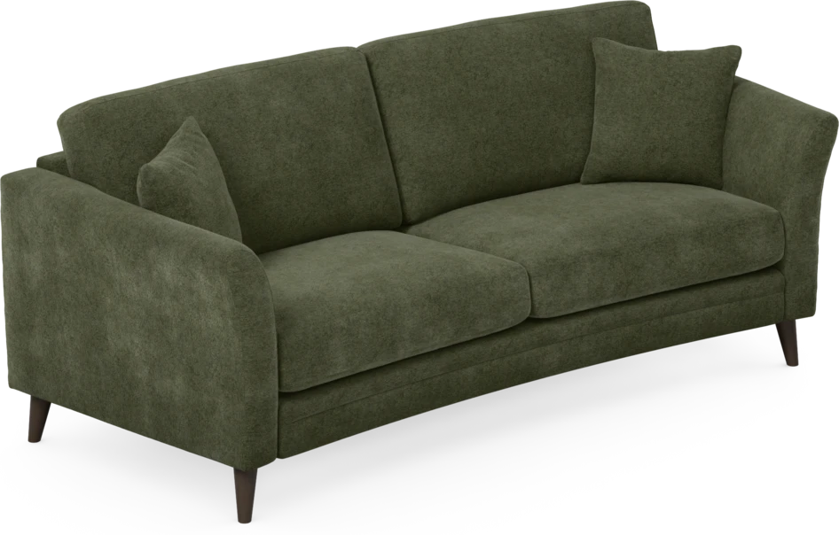 Eden - 2,5-sits soffa svängd - Grön