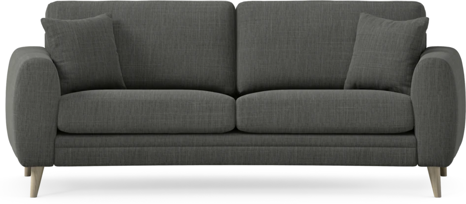 Eden - 2,5-sits soffa svängd - Grå