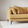 Harper - 3-sits soffa, hel dyna - Gul