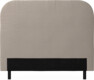 Delux Rundad - Sänggavel, 90-210 cm - Beige