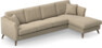 Eden - 3-sits soffa med schäslong - Beige