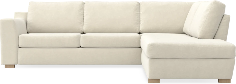 Friday - 2,5-sits soffa med divan höger - Beige