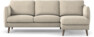 Madison - 2-sits soffa med schäslong höger - Beige