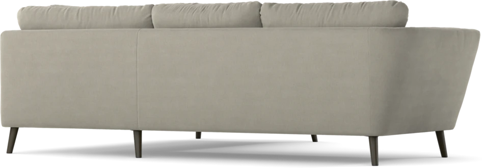 Madison - 2-sits soffa med divan höger - Grå