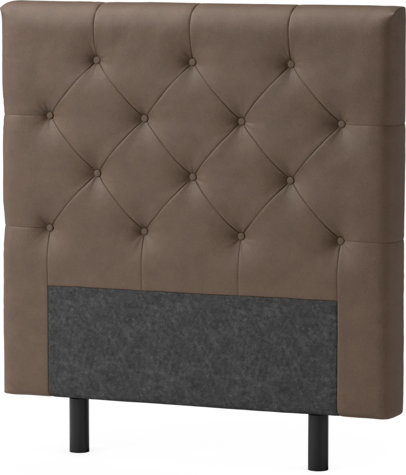 Delux Pikerad Låg - Sänggavel, 90-210 cm