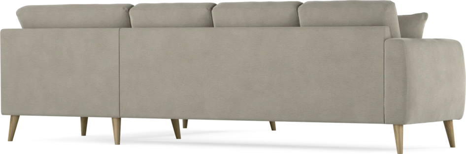 Eden - Hörnsoffa, 3+2-sits - Brun