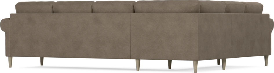 Eden - Hörnsoffa, 2+3-sits - Brun