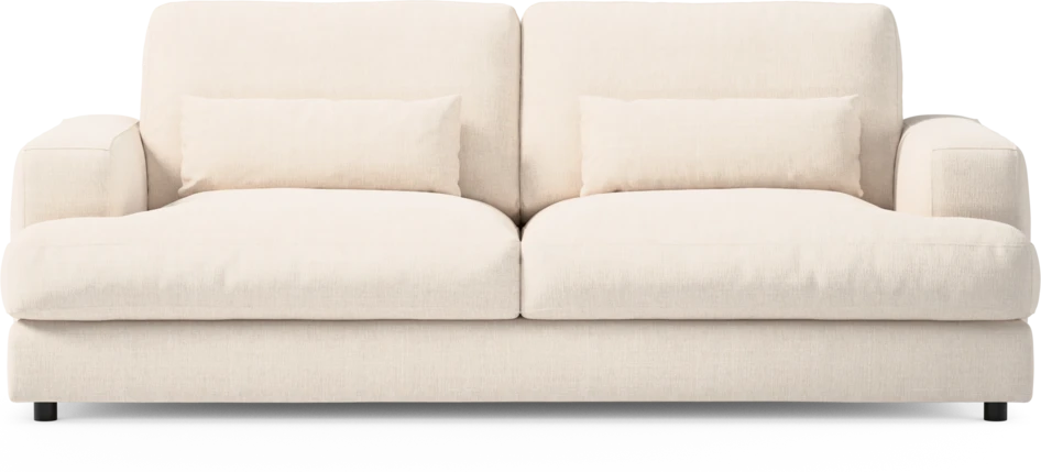 Noma - 3-sits soffa - Vit