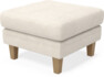 Eden - Fotpall - Beige