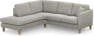 Eden - 2-sits soffa med divan - Grå