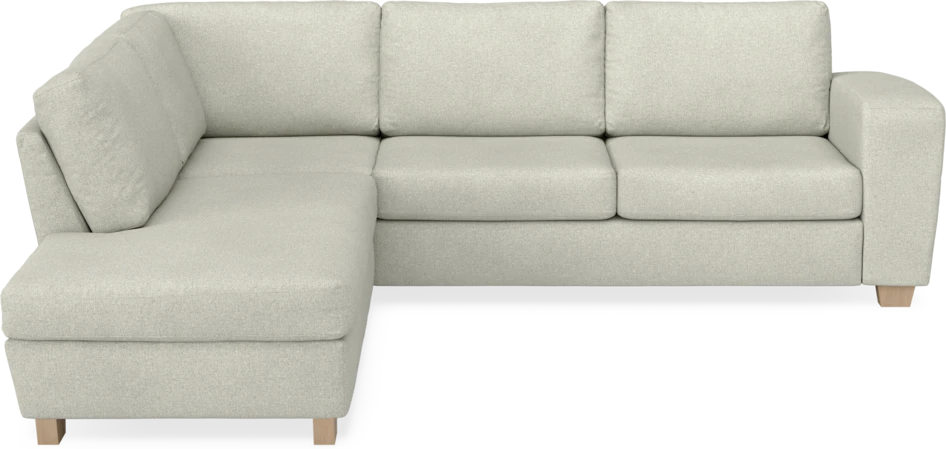Friday - 2,5-sits soffa med divan vänster - Beige