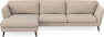 Madison - 3-sits soffa med schäslong vänster - Beige