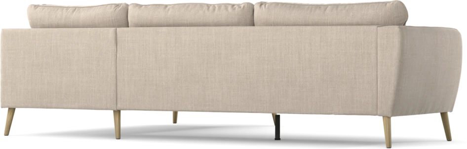 County - 2,5-sits soffa med divan höger - Beige