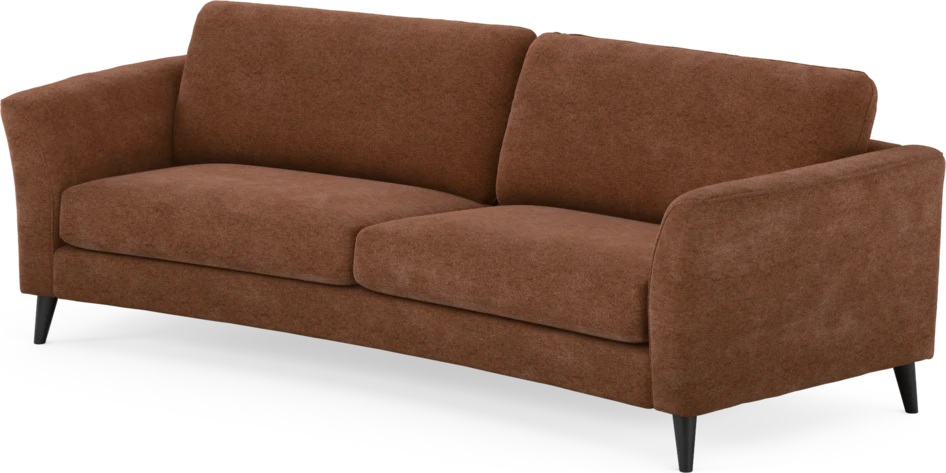 Bridge - 3-sits soffa svängd - Orange