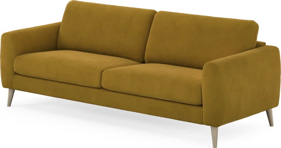 Bridge - 4-sits soffa - Gul