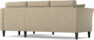 Eden - 2-sits soffa med schäslong - Beige
