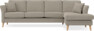 Eden - 3-sits soffa med schäslong - Beige