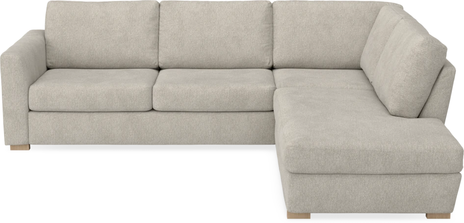 Friday - 2,5-sits soffa med divan höger - Beige