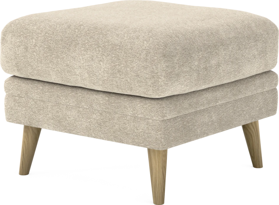 Eden - Fotpall - Beige