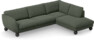 Madison Lux - 3-sits soffa med divan höger - Grön