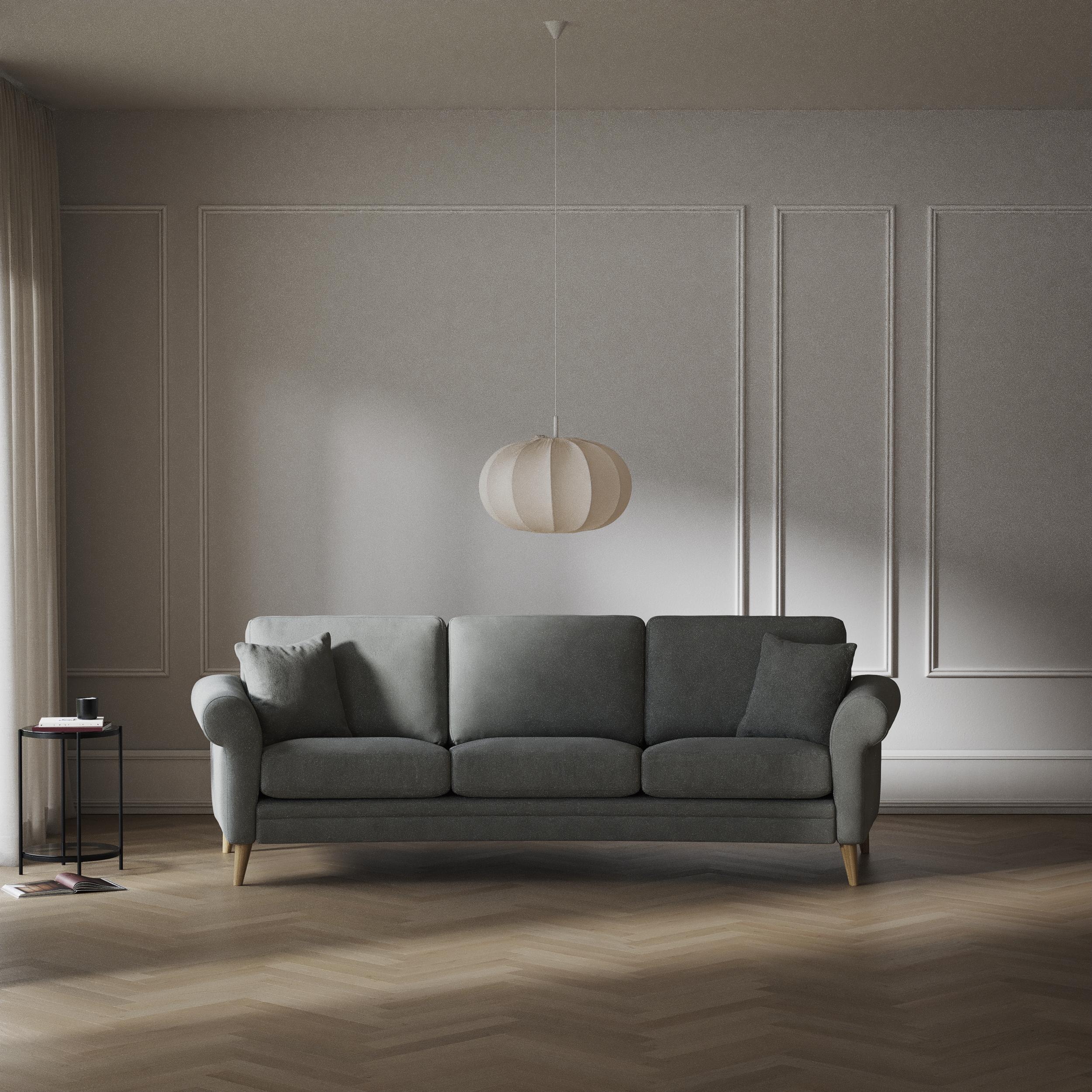 Eden - 3-sits soffa svängd - inspiration