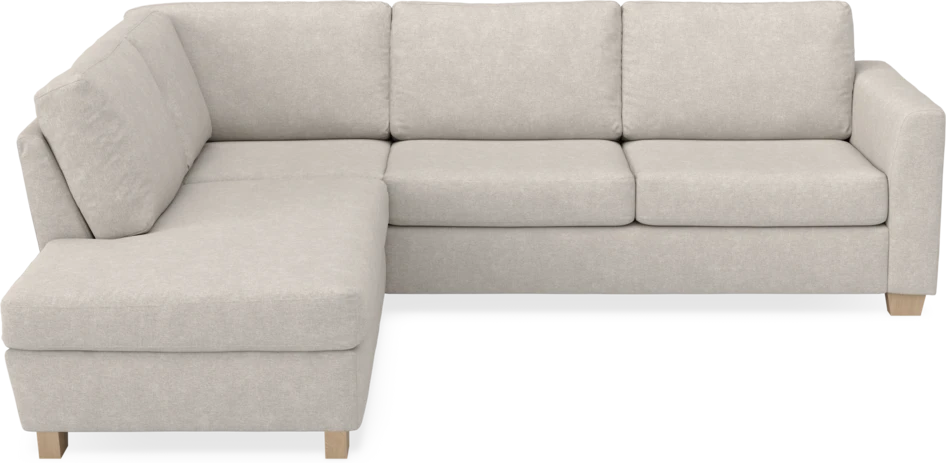 Friday - 2,5-sits soffa med divan vänster - Grå