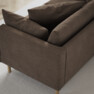 Harper - 3-sits soffa med divan höger - Brun