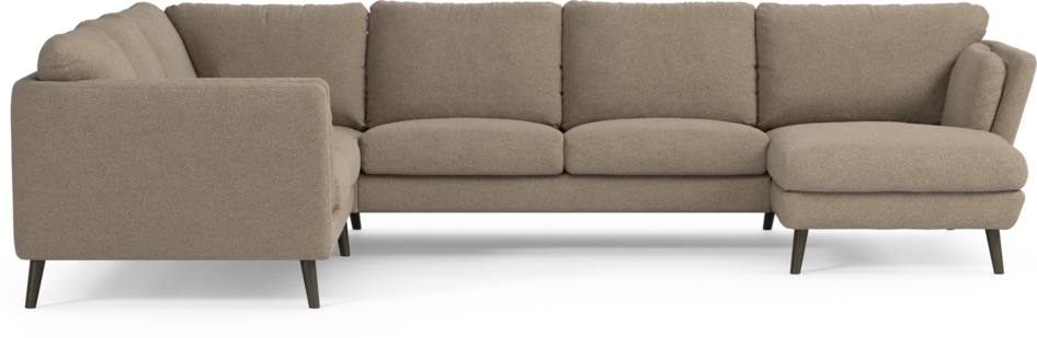 Madison Lux - Hörnsoffa med schäslong höger - Beige