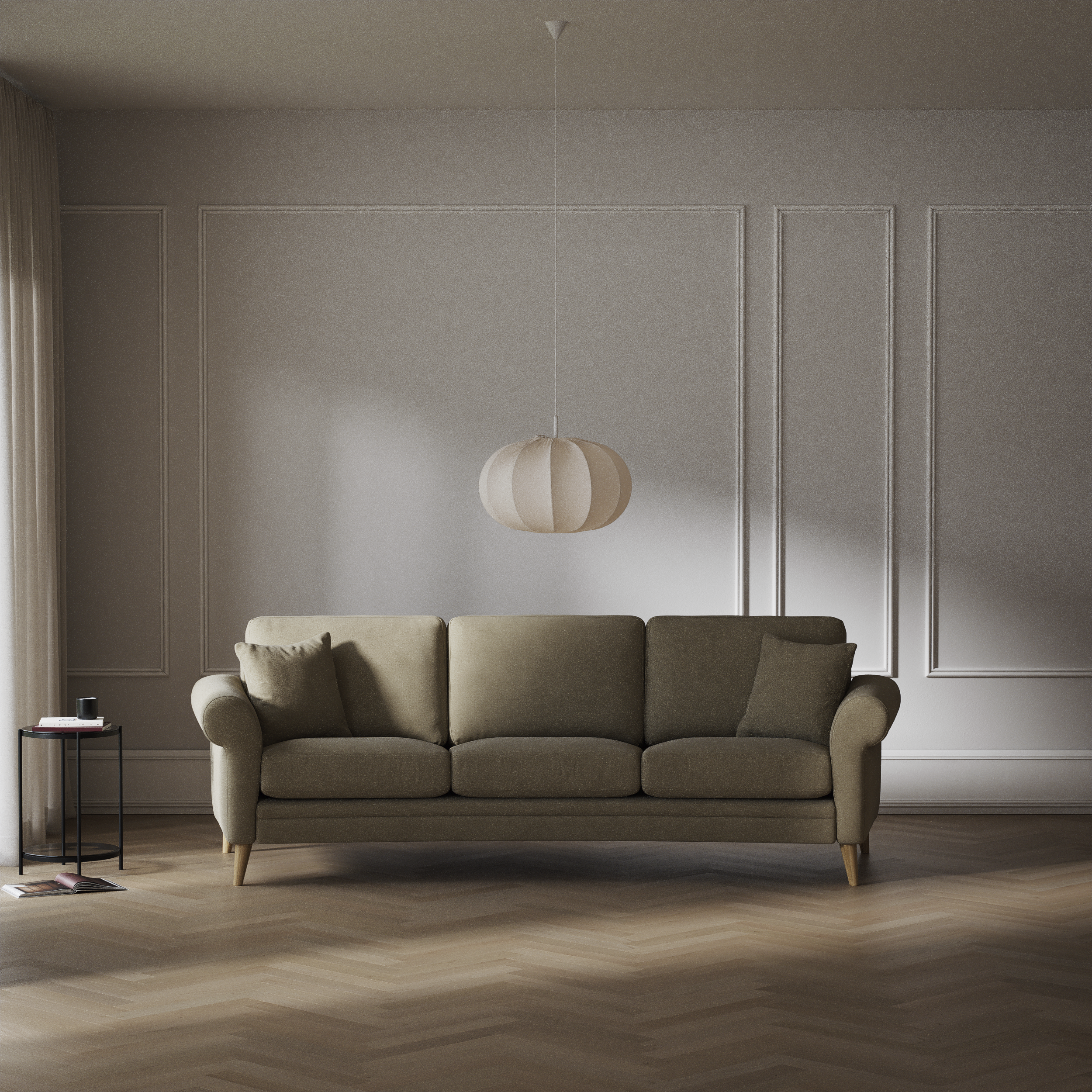 Eden - 3-sits soffa svängd - inspiration