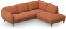 Madison Lux - 2-sits soffa med divan höger - Orange