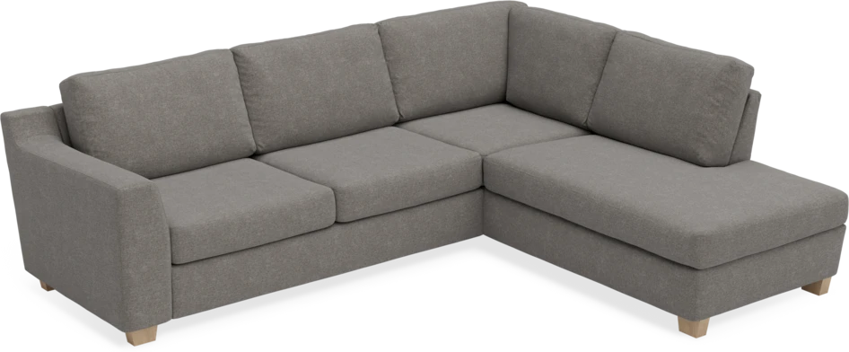 Friday - 2,5-sits soffa med divan höger - Grå