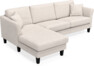 Eden - 2,5-sits soffa med schäslong - Beige