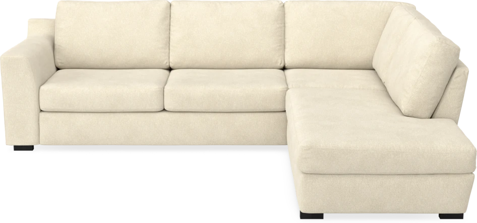 Friday - 2,5-sits soffa med divan höger - Beige