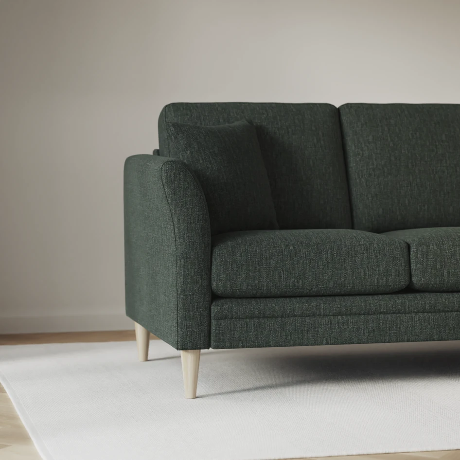Eden - 2,5-sits soffa svängd - Grön