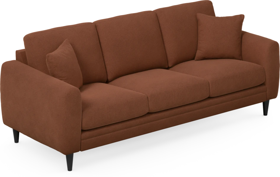 Eden - 3-sits soffa - Orange