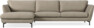 Madison Lux - 3-sits soffa med schäslong vänster - Beige