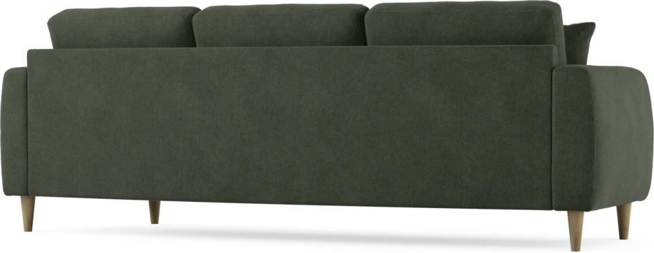 Eden - 3-sits soffa svängd - Grön