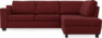 Friday - 2,5-sits soffa med divan höger - Rosa