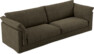 Cherrie - 4-sits soffa med kappa - Brun