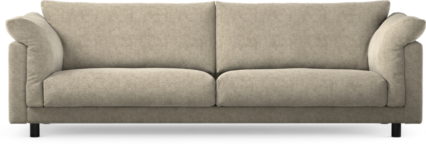 Cherrie - 4-sits soffa, fast klädsel - Beige