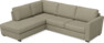 Friday - 2,5-sits soffa med divan vänster - Beige