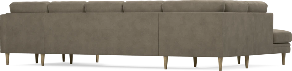 Eden - 3-sits soffa med divan vänster och schäslong höger - Beige
