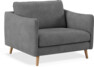 Madison - Fåtölj, 90 cm - Vit