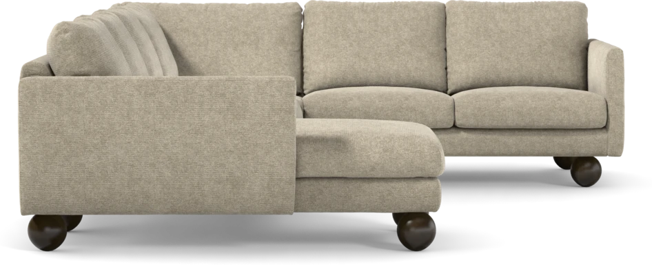 Madison Lux - Hörnsoffa med schäslong vänster - Beige